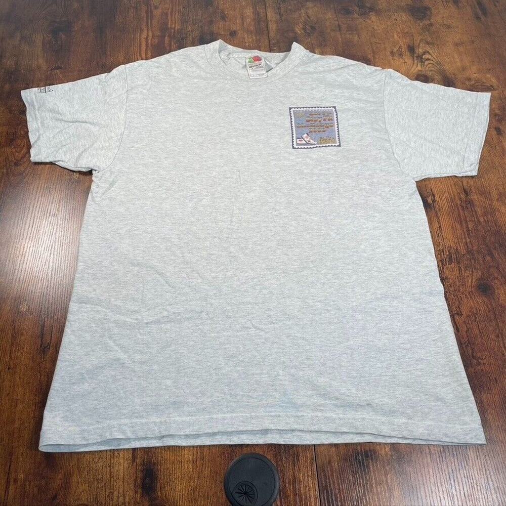 Get Fit Stay Fit‎ Challenge 2003 Vintage Tee Gray Size Large